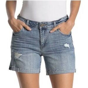 NEW Kut from the Kloth Katy Boyfriend Raw Cuffed Hem Distressed Sz 20 W